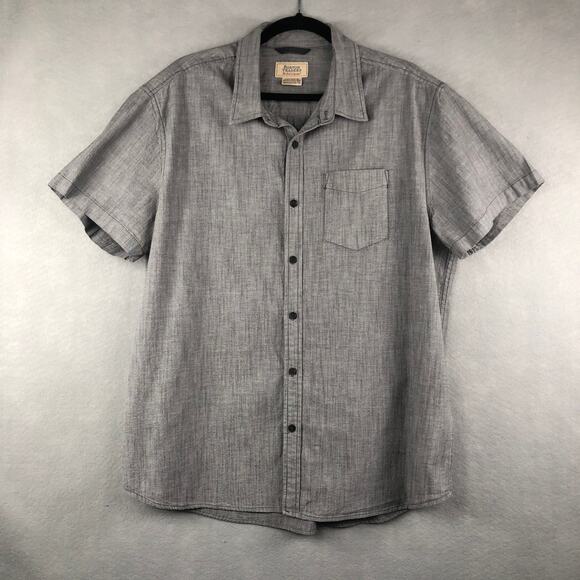 Boston Traders Men's XL Casual Button Down Shirt Gray - Picture 1 of 6